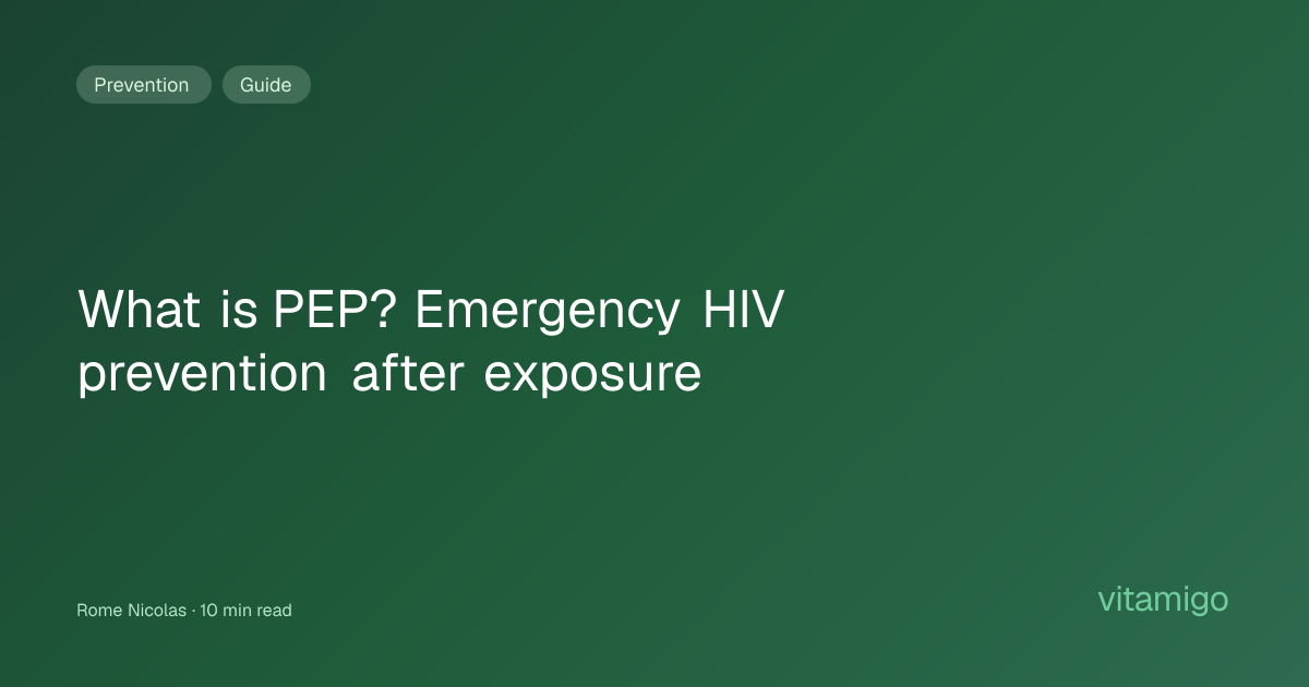 Image result for What is PEP? Emergency HIV prevention after exposure — Vitamigo | Vitamigo